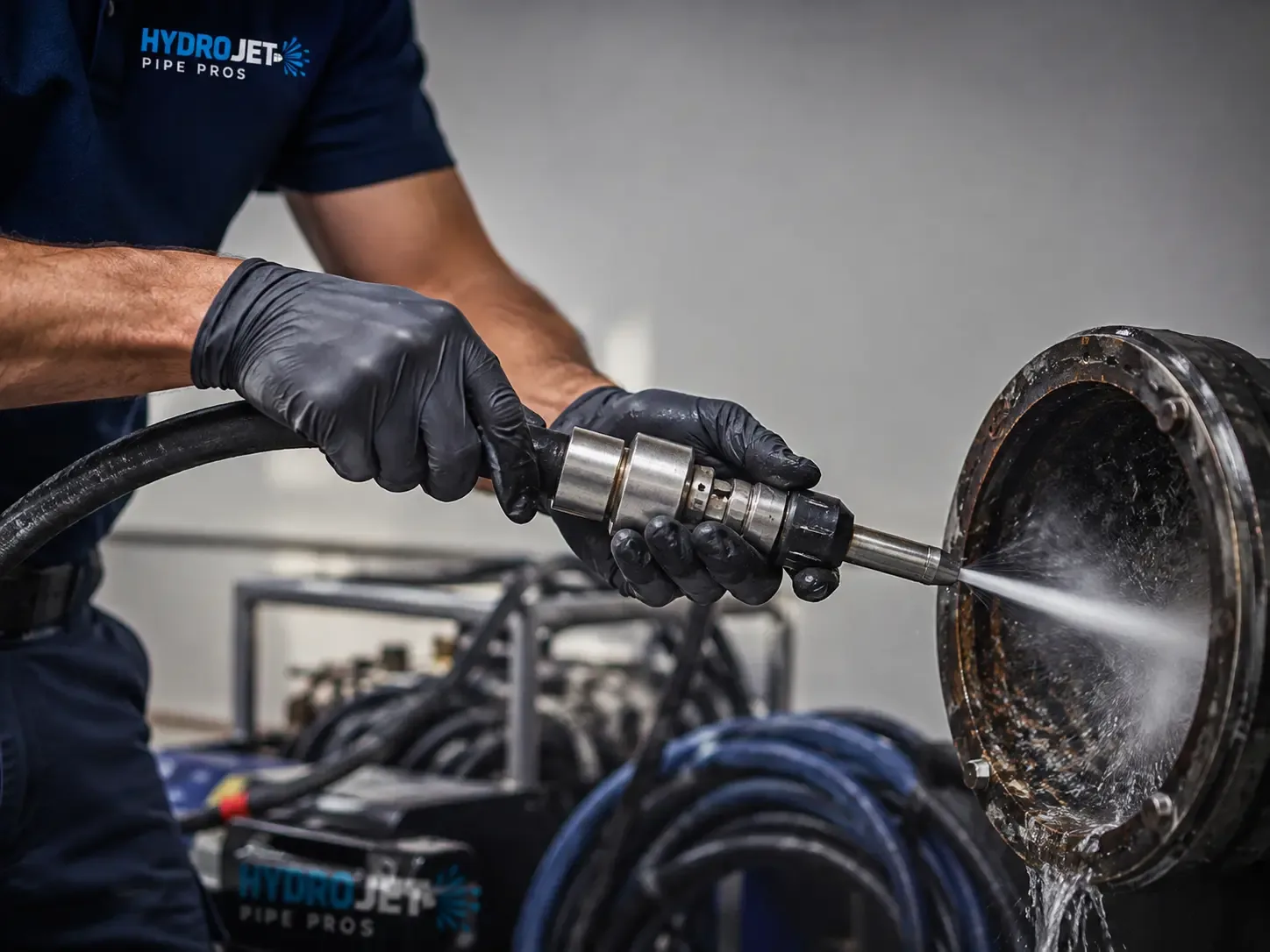Hydro Jet Pipe Descaling in Grand Prairie, TX